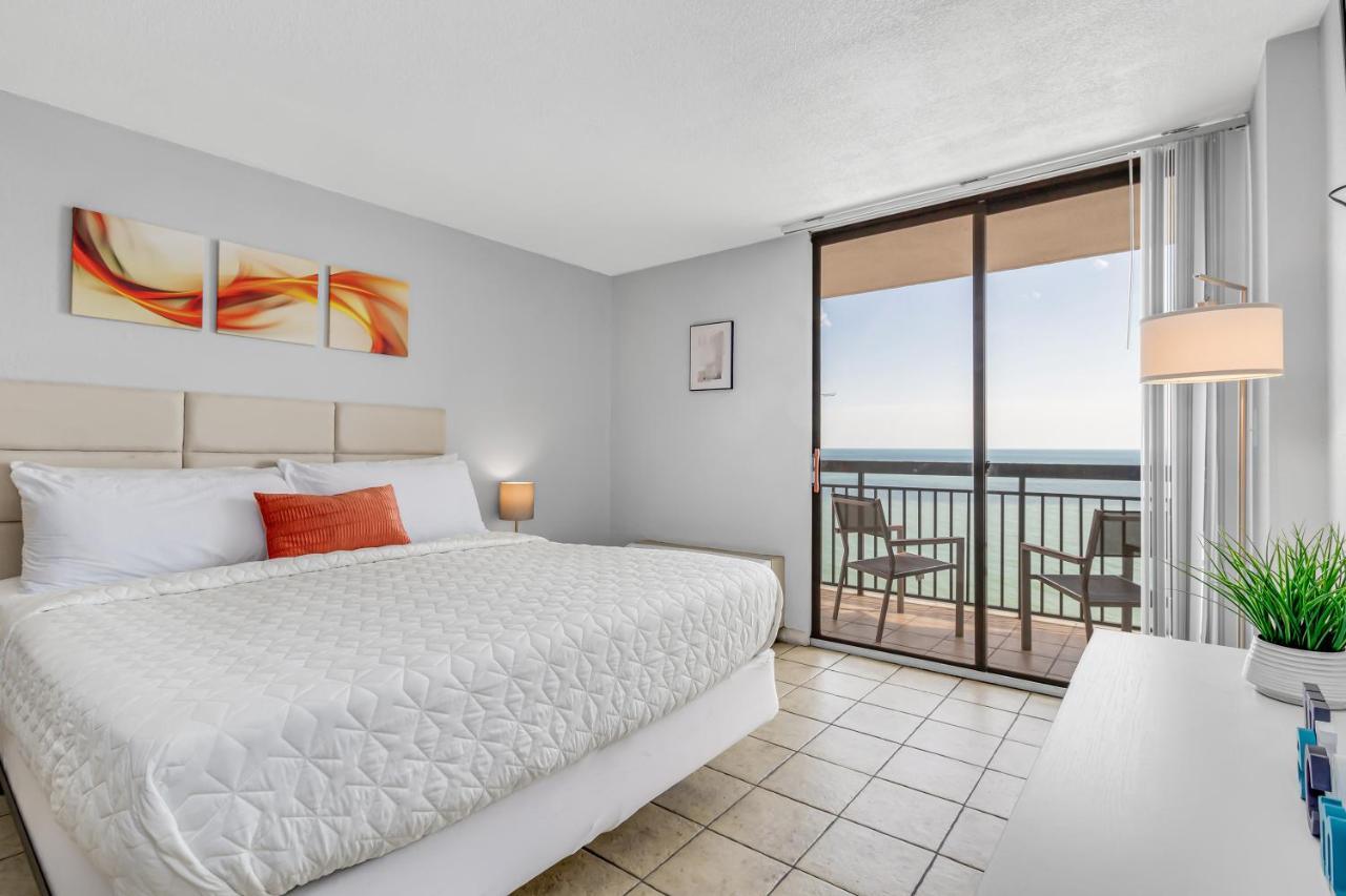 Beachfront Romantic Studio Escape W Perfect View 1212 Myrtle Beach Zewnętrze zdjęcie